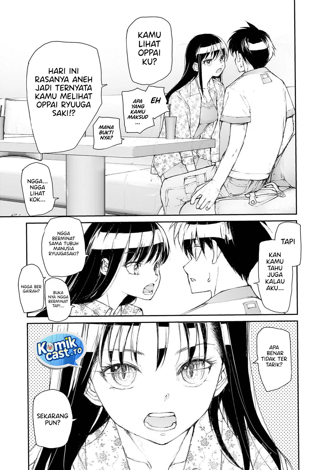 Mukasete! Ryugasaki-san chapter 140 halaman 8