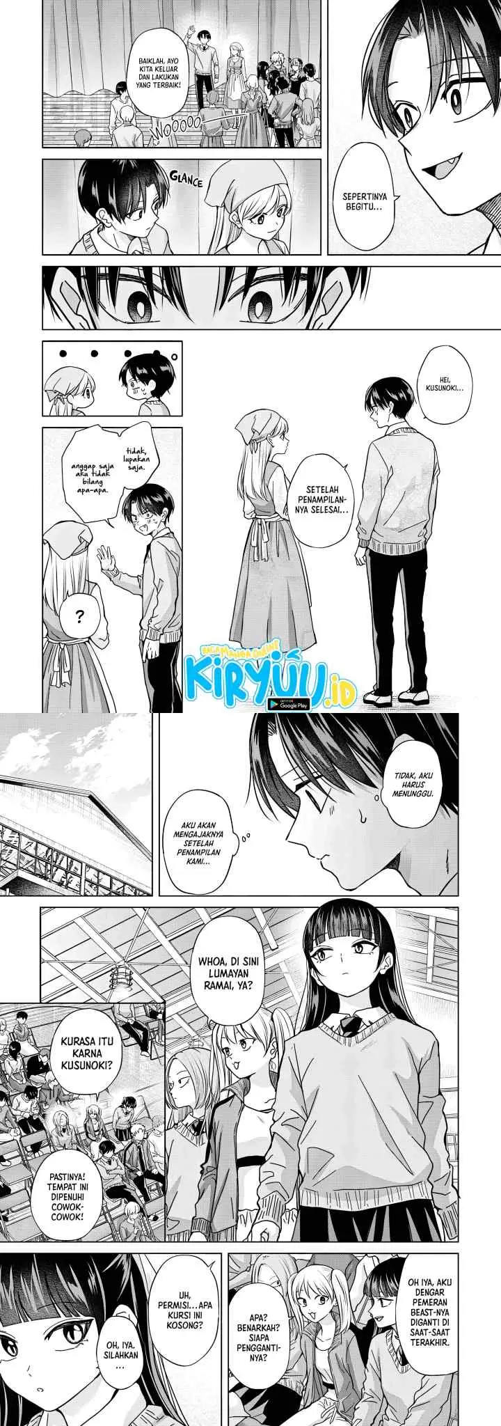 Kusunoki-san wa Koukou Debut ni Shippai shite Iru chapter 40.2 halaman 4